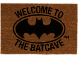 Felpudo - Sherwood, Welcome to Batcave, Batman, Marrón y negro