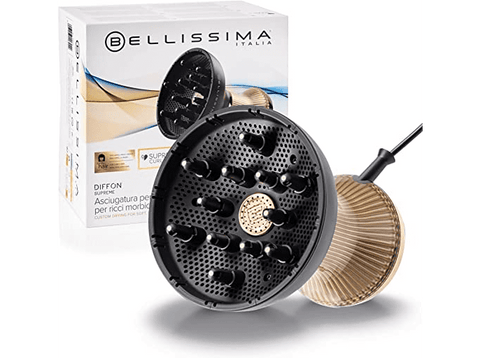 Secador - Bellissima Diffon Supreme, Difusor De Aire Caliente, 2 Velocidades, 3 Temperaturas