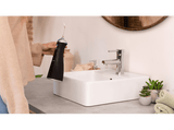 Irrigador - Cecotec Bamba ToothCare 1100 Jet Liberty, 6 Boquillas, 8 Ajustes de presión, 10-115 psi, Negro