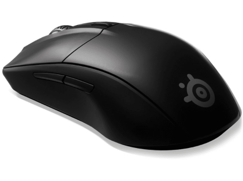 Ratón gaming - SteelSeries Rival 3 Wireless, 18000 ppp, Inalámbrico, 6 Teclas, Batería, Bluetooth, Negro
