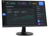Monitor - Lenovo D24-40, 23.8, Full HD, 7 ms, 75 Hz, HDMI®, VGA, Negro