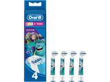Recambio para cepillo dental - Oral-B Kids, con Los Personajes De Lo mejor de Disney Pixar, 4 Unidades, blanco