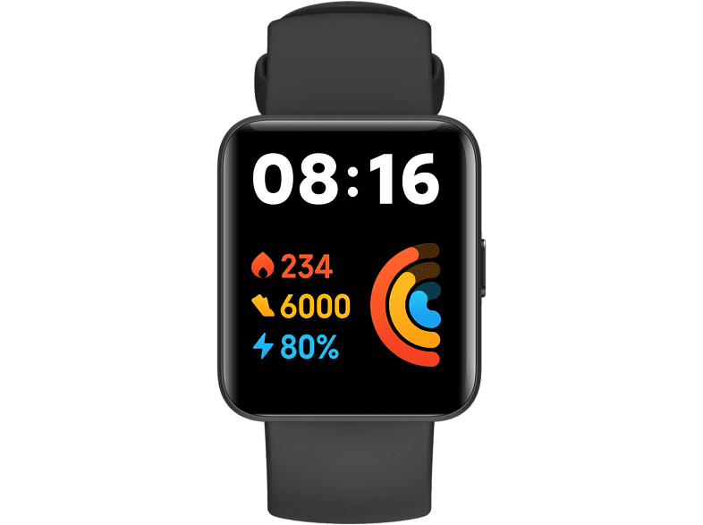 Smartwatch - Xiaomi Redmi Watch Lite 2, 1.55 TFT, Sensor de pulso, Bluetooth, Autonomía 10 días, 21 cm, Negro