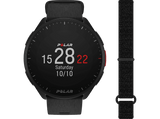 Reloj deportivo - Polar Pacer, 1.2, 265 mAh, 35h autonomía, Bluetooth, GPS, Frecuencia cardíaca, Táctil, Negro