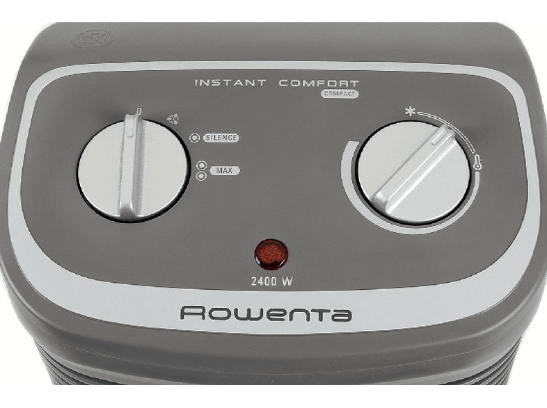 Calefactor - Rowenta SO2330 Potencia máxima 2400W, Función Silence, Función aire frío