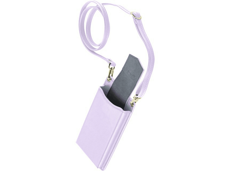 Funda - CellularLine Mini Bag Essential, Universal, Morado
