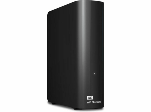 Disco duro 10 TB - Western Digital WD Elements Desktop, Micro-USB B, 3.0 (3.1 Gen 1), Negro