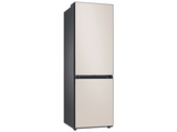 Frigorífico combi - Samsung BESPOKE RB34A7B5D39, 344 l, No Frost, 185.3 cm, All-Around Cooling, Satin Beige