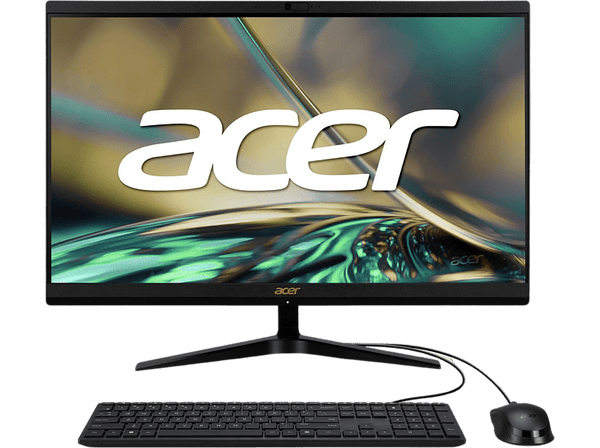 All in one - Acer Aspire C24-1700, 23.8" Full HD, Intel® Core™ i5-1235U, 16GB RAM, 512GB SSD, Iris® Xe Graphics, Sin sistema operativo, Black
