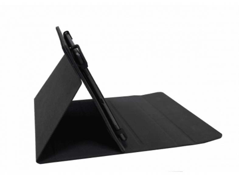 Funda con teclado - Nilox NXKB01, Para tablet 10.1, Teclado Bluetooth, Universal, Nailon y poliéster, Negro
