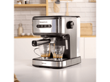 Cafetera express - Taurus CM850X, 20 bar, Programable, Parada automática, 850W, Apagado automático, 1.50L, Vaporizador, Extra-cream