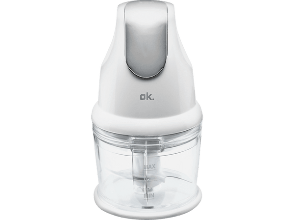 Picadora - OK OCH 100 W, Capacidad de 0,6 Litros, Cuchilla en acero inoxidable