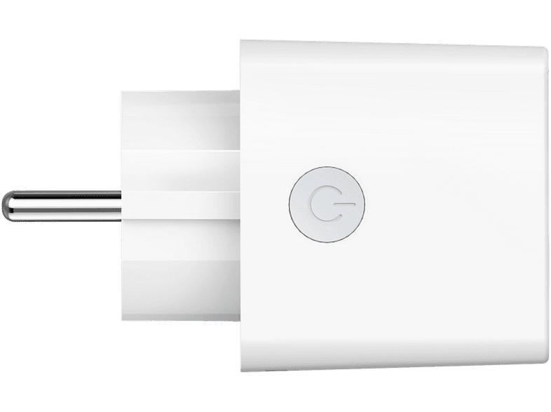 Enchufe inteligente - Hama Mini WLAN Socket, 3680 W, 16 A, Control por aplicación, Blanco