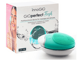 Cepillo facial - InnoGIO GIOperfect Fresh GIO-700, 5 Modos de vibración, USB, Velocidad 8000 pulsos/min, Gris/Turquesa
