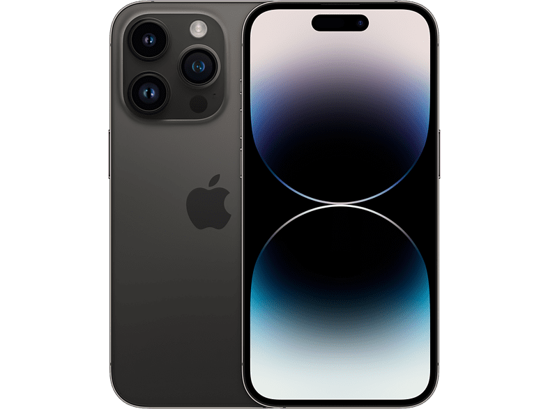 Apple iPhone 14 Pro, Negro espacial, 1 TB, 5G, 6.1, Pantalla Super Retina XDR, Chip A16 Bionic, iOS