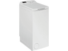 Lavadora carga superior - Indesit BTW S60400 SP N, 6 kg, 1000 rpm, 78 dB, 2100 W, Tambor 42 l, Blanco