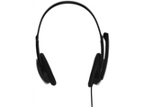 Auricular con cable - Hama Essential HS 200 Binaurale Diadema Negro, Plata