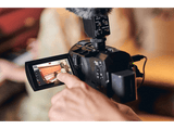 Videocámara - Sony FDRAX43A, 4K, Zoom óptico 20x (Digital 40x), Gran angular, Enfoque automático rápido, Negro