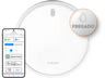 Robot aspirador - Xiaomi Robot Vacuum E12, WiFi, Aspirador y mopa, Tecnología giroscópica, Autonomía 110 min, Control por app, Blanco