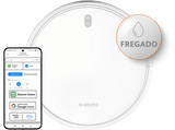 Robot aspirador - Xiaomi Robot Vacuum E12, WiFi, Aspirador y mopa, Tecnología giroscópica, Autonomía 110 min, Control por app, Blanco