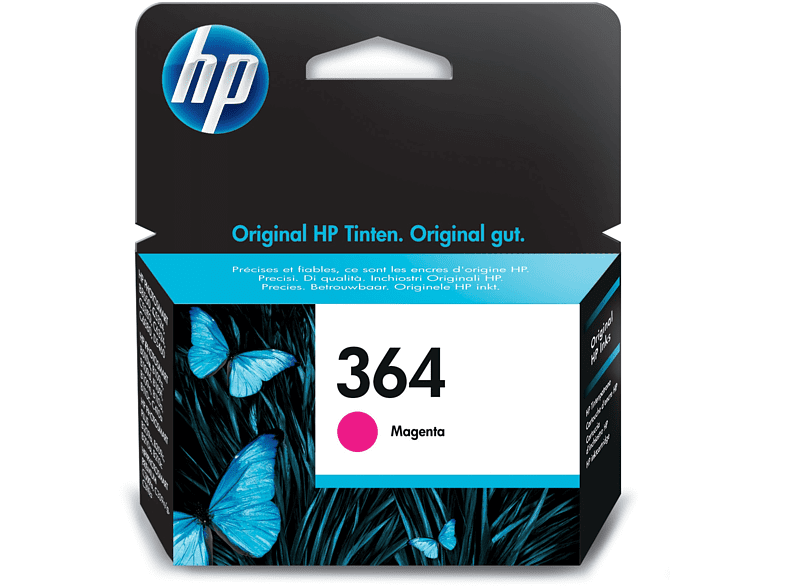 Cartucho de tinta - HP 364 Magenta, CB319EE