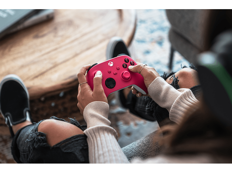 Mando - Microsoft WLC Deep Pink, Para Xbox Series X|S, Xbox One, y Dispositivos Windows, Inalámbrico, Deep Pink