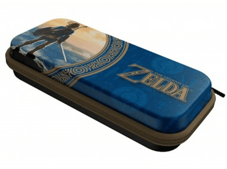 Funda - PDP Deluxe Travel Case Zelda Hyrule Blue, Para Nintendo Switch