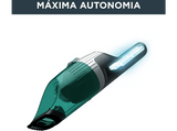 Aspirador escoba - Rowenta RH1239WO X-Trem Compact, 2 en 1, 40 min, 0.4 L, Multisuperficie, Flexible, Azul