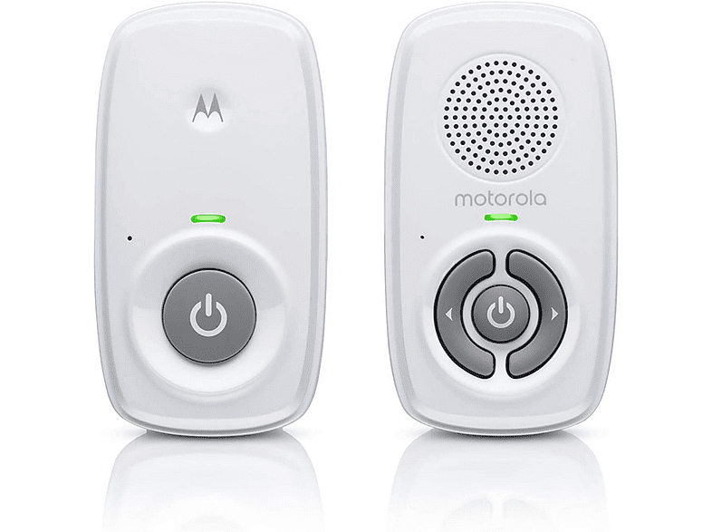 Vigilabebés - Motorola MBP21, WiFi, DECT, Micrófono, Hasta 300m, Recargable, Blanco