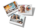 Impresora fotográfica - Fujifilm Instax Link Wide, Bluetooth, Portátil, 86 x 99 mm, 12 segundos, Gris moca