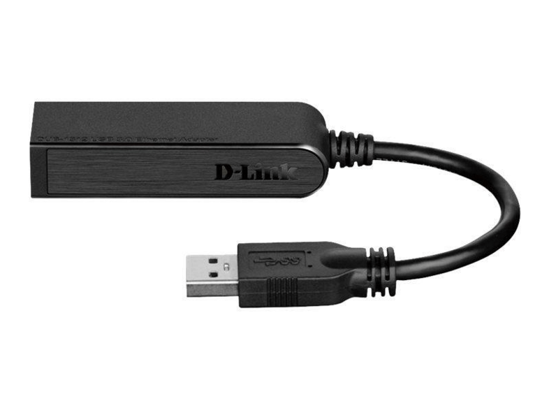 Adaptador Wi-Fi USB - D-link Dub, Usb 3.0 A, Rj45 Gigabit Dub-1312, Negro
