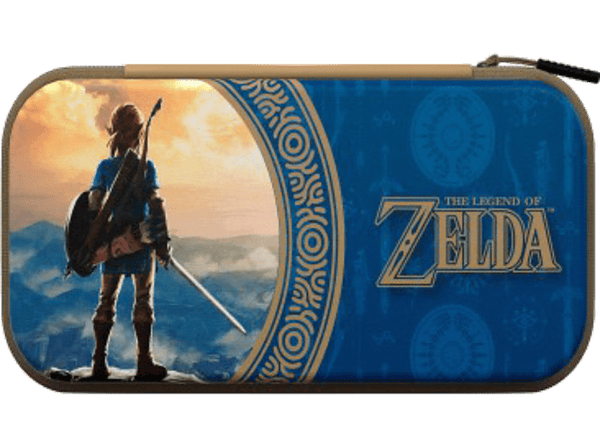Funda - PDP Deluxe Travel Case Zelda Hyrule Blue, Para Nintendo Switch