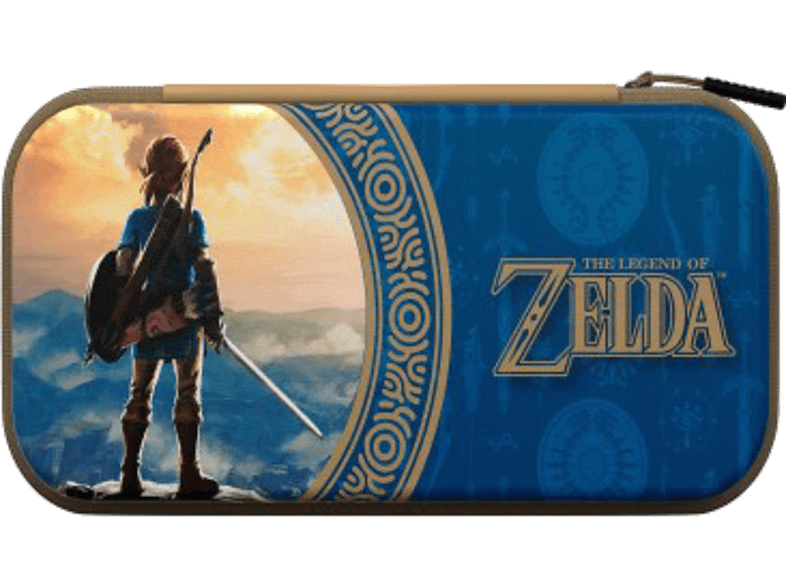 Funda - PDP Deluxe Travel Case Zelda Hyrule Blue, Para Nintendo Switch