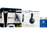 Consola - Sony PS5 Digital Edition C, 825 GB, + Auriculares Pulse 3D + FIFA 23 (código de descarga) + Tarjeta 50€ PS Store