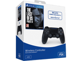 Mando - Sony Dualshock 4 V2, Para PS4, Negro + Juego PS4 The Last Of Us: Parte 2