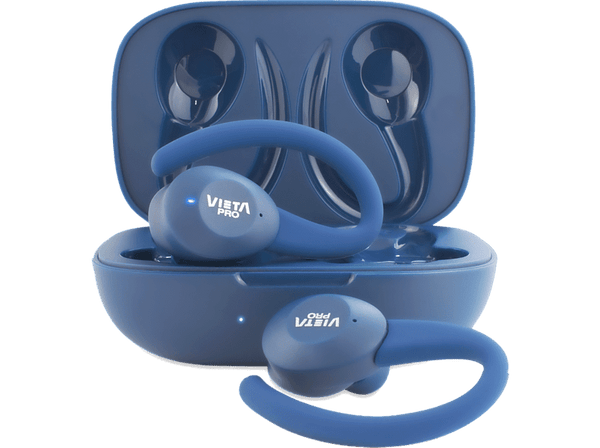 Auriculares True Wireless - Vieta Pro Match 2, Asistente de Voz , IPX6, Hasta 32 hs, Azul