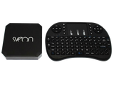 Reproductor multimedia - Sveon SBX600, Teclado Wifi, Android TV, Full HD, Quad Core, 1 GB RAM