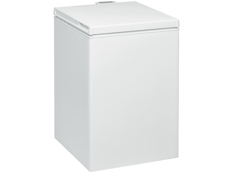 Congelador horizontal- Ignis CE140EG, 133 l, 1 compartimiento, Congelación rápida, 86.5 cm, F, Blanco