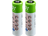 Pilas recargables - ISY IAB-2003, 2 baterías AA, 2300 mAh, Níquel-Metalhídrido