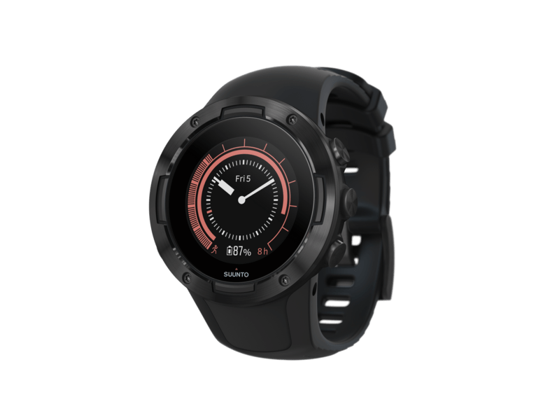 Reloj deportivo - Suunto 5, Negro, Bluetooth, Compatible con smartphones, Calidad del sueño, GPS