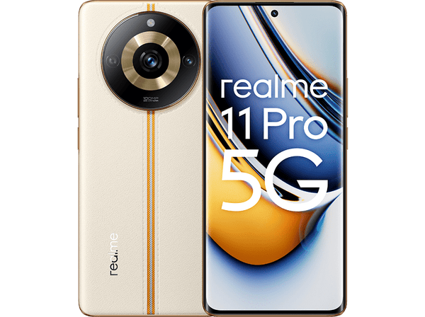 Móvil - realme 11 Pro, Blanco, 256 GB, 8 GB RAM, 6.7 " FHD OLED Display, MediaTek Dimensity 7050, 5000 mAh, Android 13