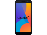 Móvil - Alcatel 1 (2021), Negro, 16 GB, 1 GB RAM, 5 WVGA, Quad-Core 1.28 GHz, 2000mAh, Android™ 11