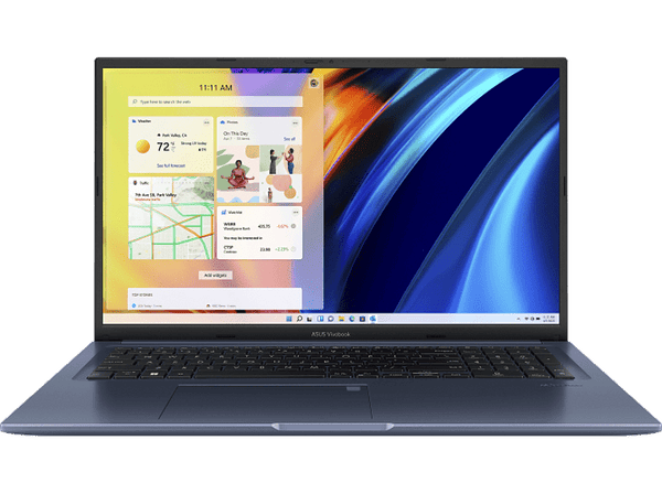 Portátil - ASUS VivoBook M1703QA-AU009W, 17.3" Full HD, Ryzen™ 5 5600H, 16GB RAM, 512GB SSD, Radeon™ Graphics, Windows 11 Home