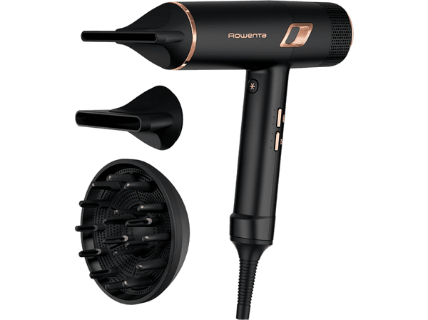 Secador - Rowenta Maestria Ultimate Experience CV9920F0, 2000 W, 3 Niveles, 3 Velocidades, Difusor, Negro