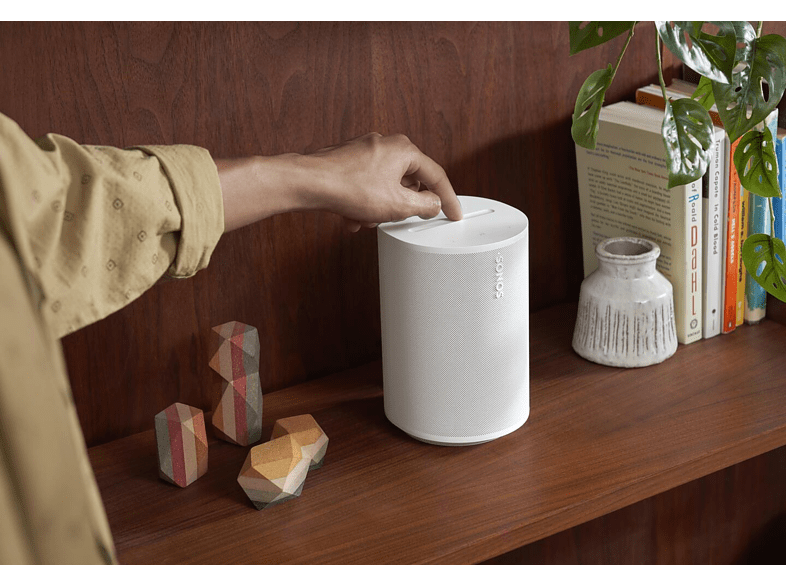 Altavoz inalámbrico - Sonos Era 100, Sonos Voice Control, Trueplay™, Bluetooth, Blanco