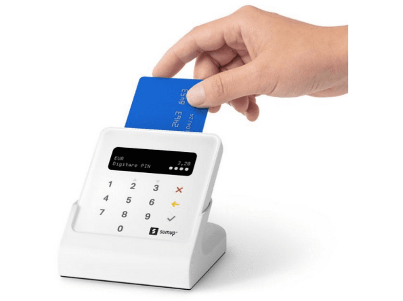 Datáfono - SumUp Air + Estación de carga, Bluetooth, Sin contacto