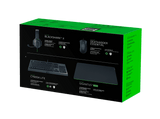 Pack gaming - Razer Power Up Bundle V2, 4 en 1, Jack 3.5 mm, USB, 6400 ppp, Retroiluminación, Negro