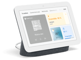 Pantalla inteligente con Asistente de Google - Google Nest Hub (2 Gen), 7, Micrófono, WiFi, Bluetooth, Carbón