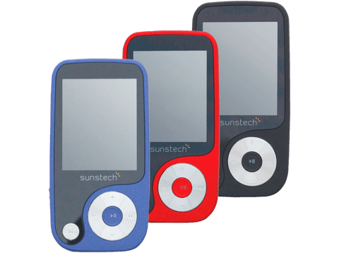 Reproductor MP4 - Sunstech Thorn, 4GB, Negro, pantalla 1.8