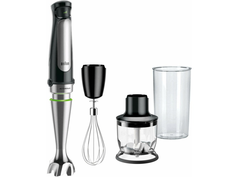 Braun Minipimer MQ7025 de 1000 W con tres accesorios